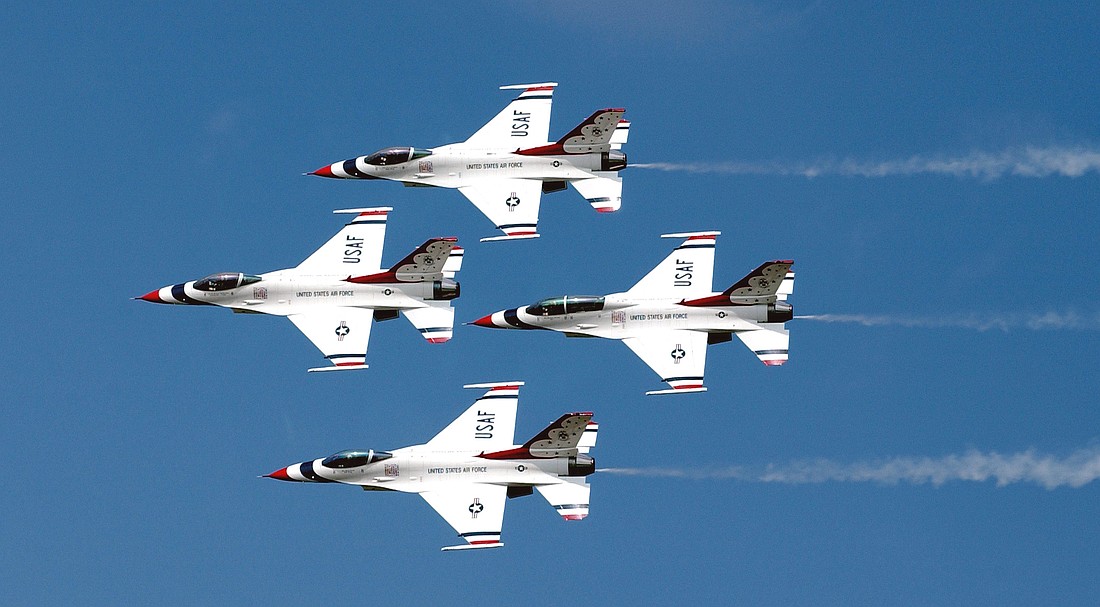 The U.S. Air Force Thunderbirds demonstration flying team will perform in the 2026 NAS Jax Air Show, NAS Jacksonville confirmed on Dec. 18.