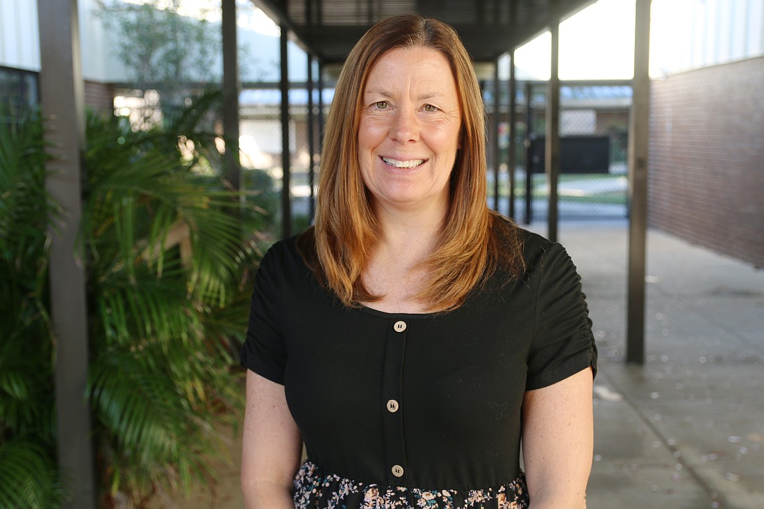 Sara Giunta became Pine Trail Elementary's school counselor in 2021. Photo by Jarleene Almenas