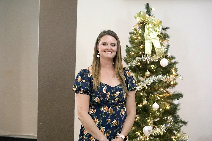 Indian Trails Middle School Teacher of the Year Shannon Russell. Photo by Brent Woronoff