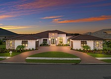 This Wild Blue at Waterside home at 1151 Blue Shell Loop sold for $4,225,000. Built in 2025, it has four bedrooms, four baths, a pool and 4,652 square feet of living area.