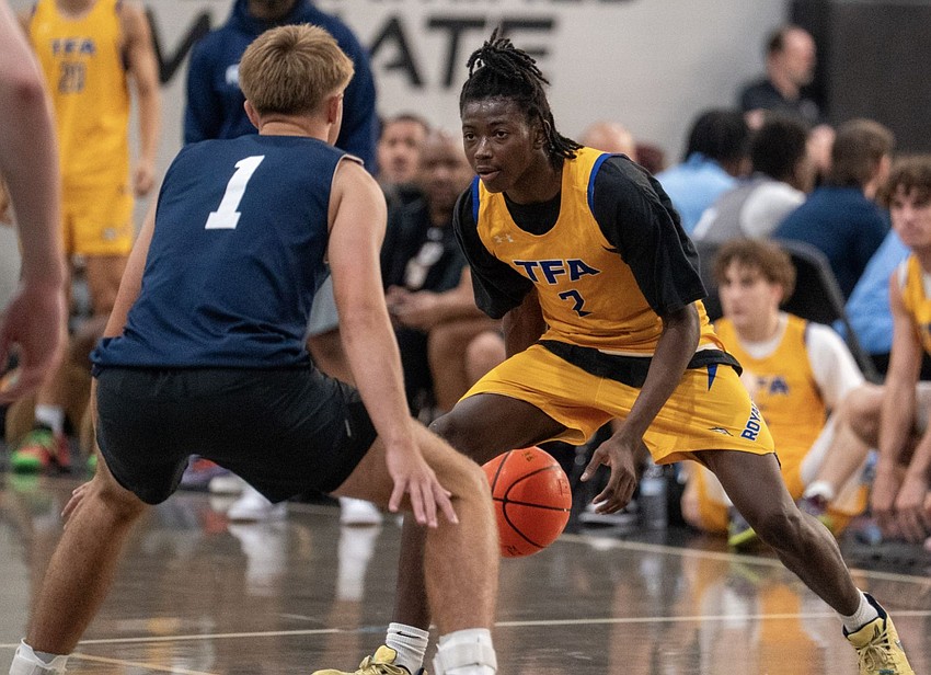 TFA's junior Cory McPherson is back this season after breaking his finger last year.