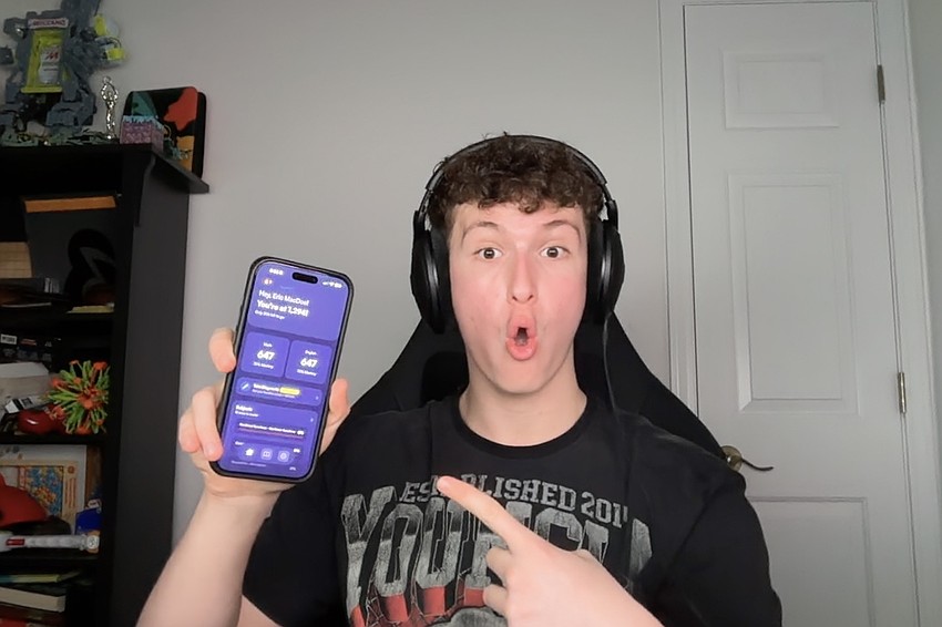 Tampa 16-year-old Eric MacDonald launched his first app in December — a Digital SAT prep tool called Acelt.