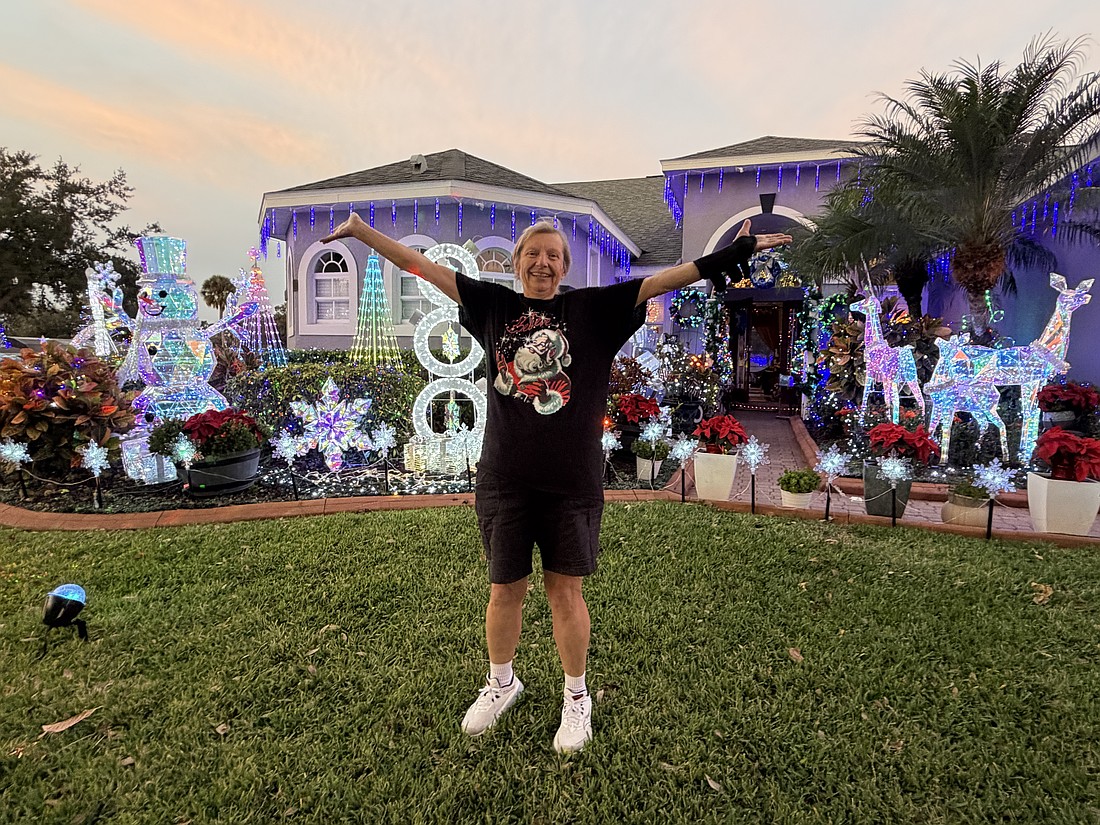 Ocoee’s Marge Johnstone turns her home into a Christmas wonderland with a plethora of decorations inside and out of her home.