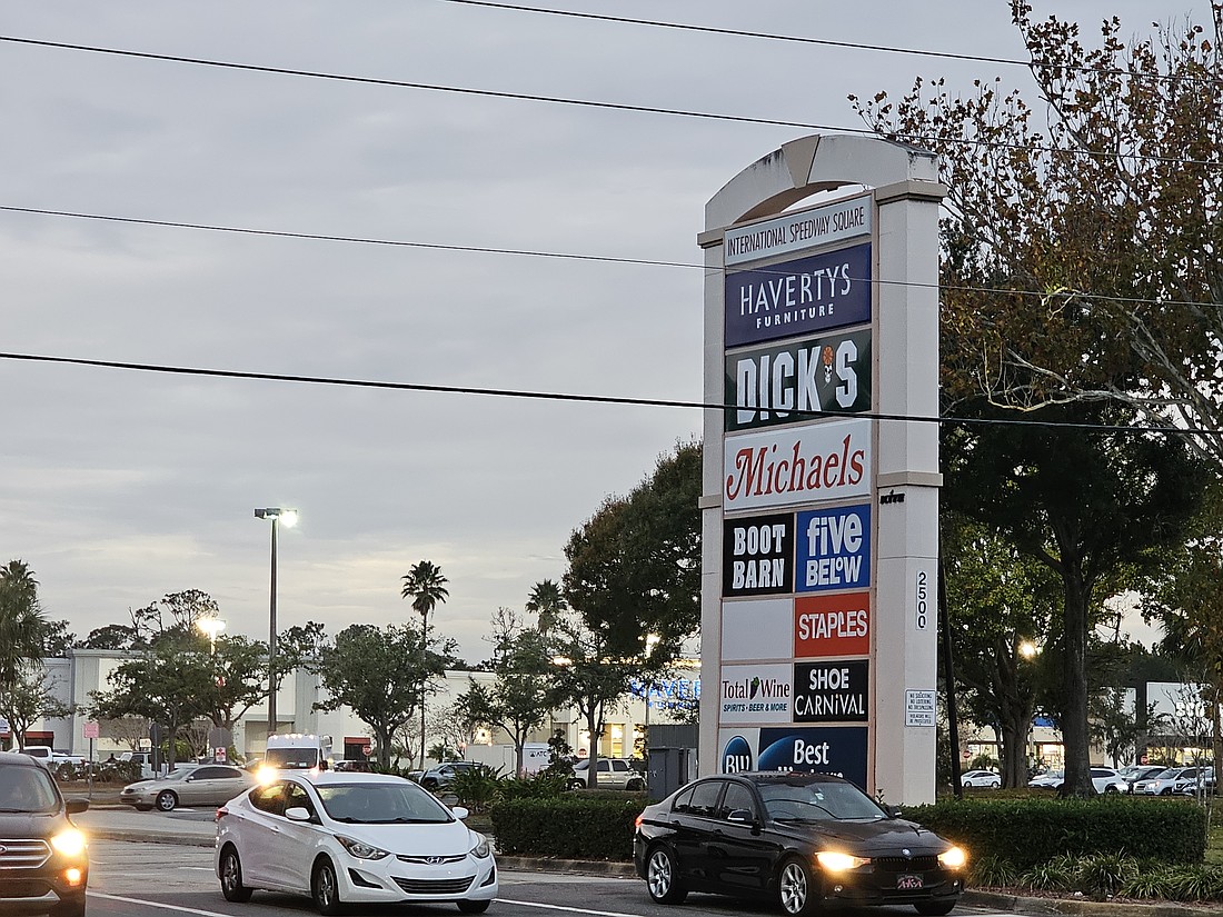 The International Speedway Square was recently purchased by DLC Management. Photo by Sierra Williams