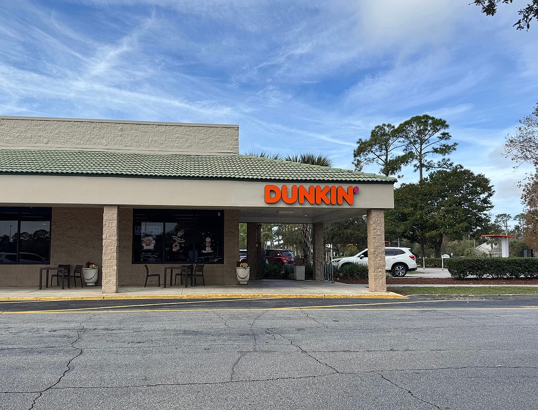 The Dunkin' franchise location at 7 N. Old Kings Rd. Courtesy photo
