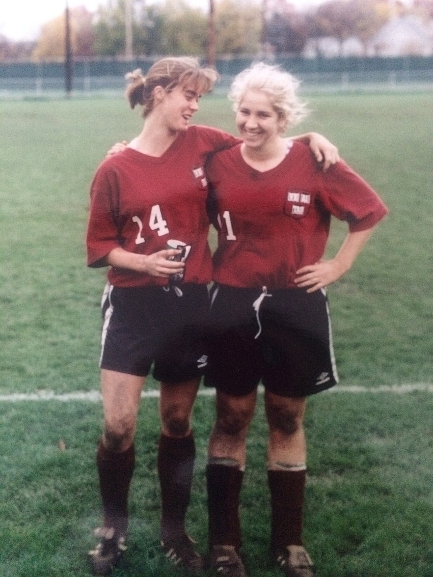Dr. Sara Simmons played soccer as an undergraduate at Harvard University.