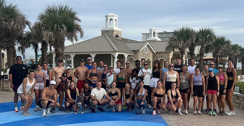 Golden Hour Run Club has grown in participants. The club meets at 7:30 a.m. every Saturday morning to run in different parts of town. Courtesy photo