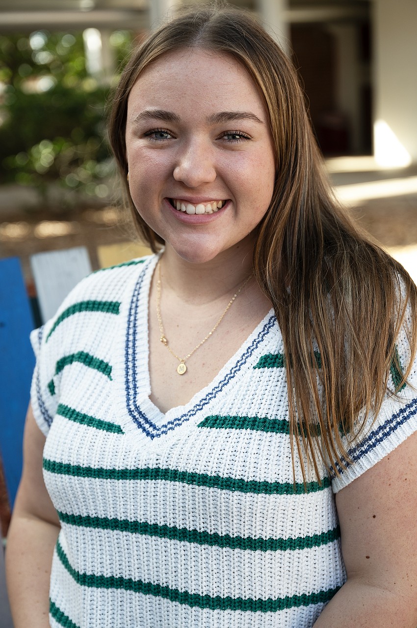Standing O - Seabreeze senior Maggie Harris. Photo by Michele Meyers Standing O - Seabreeze senior Maggie Harris. Photo by Michele Meyers