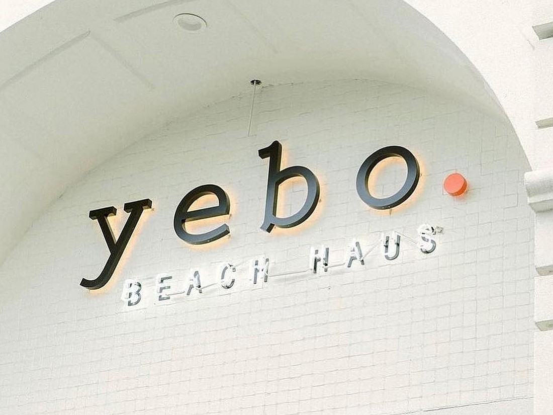The Yebo Beach Haus restaurant in the Buckhead area of Atlanta.