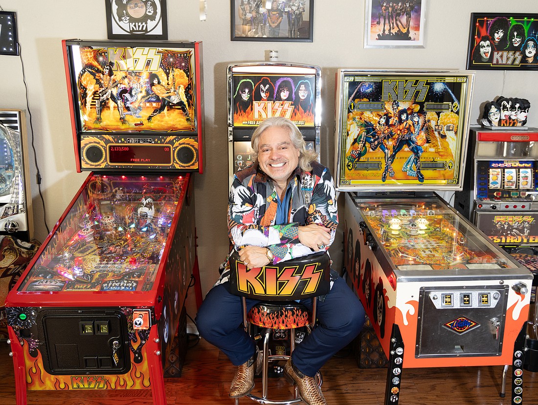 Santiago C. Corrada, president and CEO of Visit Tampa, collects Kiss memorabilia and has more than 100,000 items.