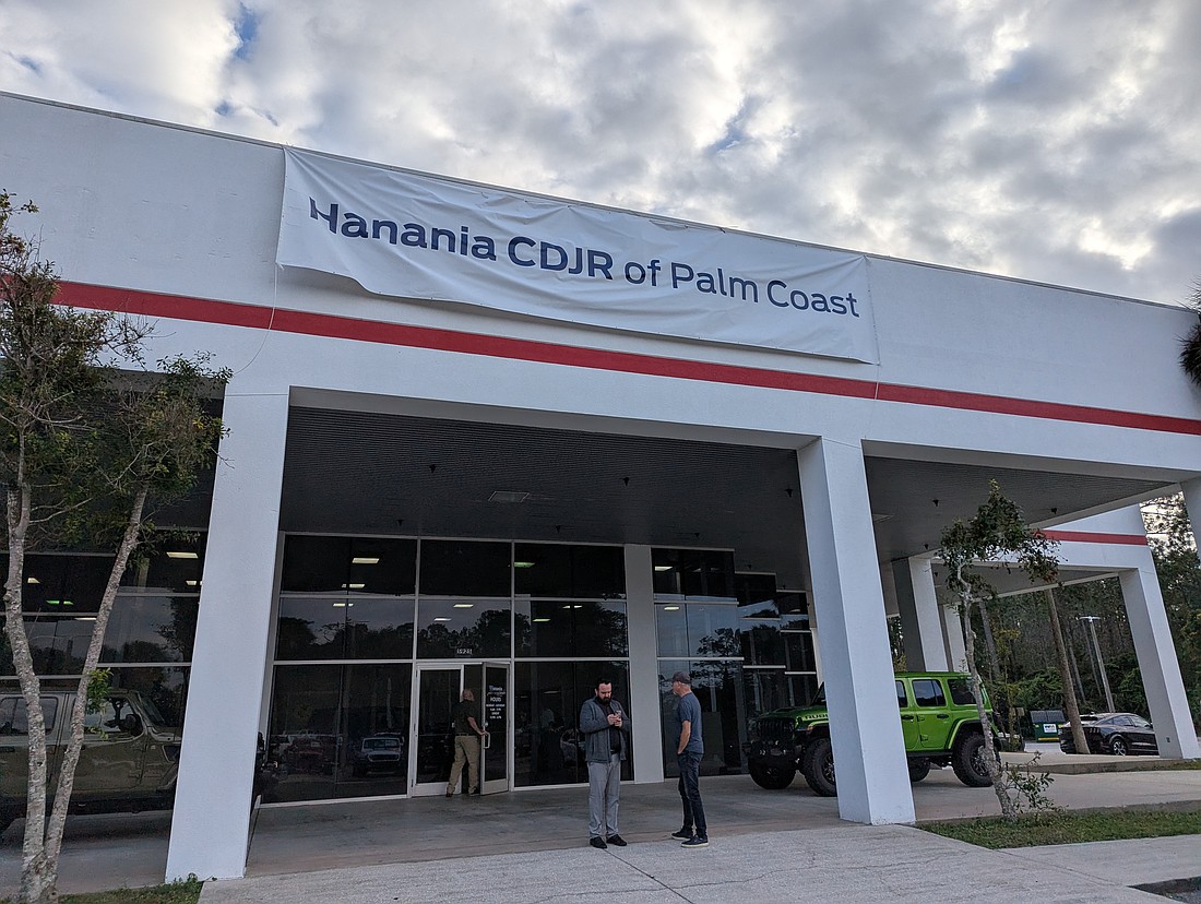 Hanania Automotive has purchased a Palm Coast dealership. Photo by Brent Woronoff