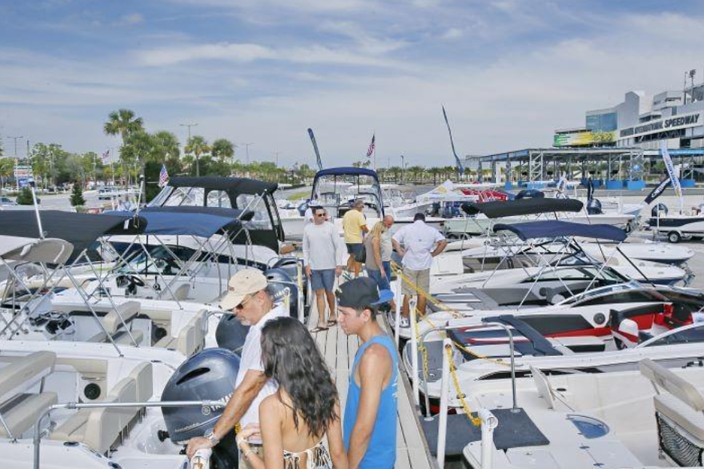 The Daytona Beach boat show will be at the Daytona International Speedway on Jan. 9-11. Courtesy of The Marine Industry Association of Central Florida