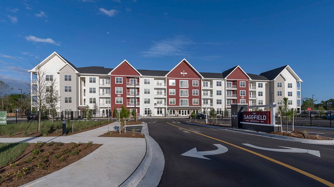 The Sagefield apartments in North Jacksonville at 13283 N. Main St.