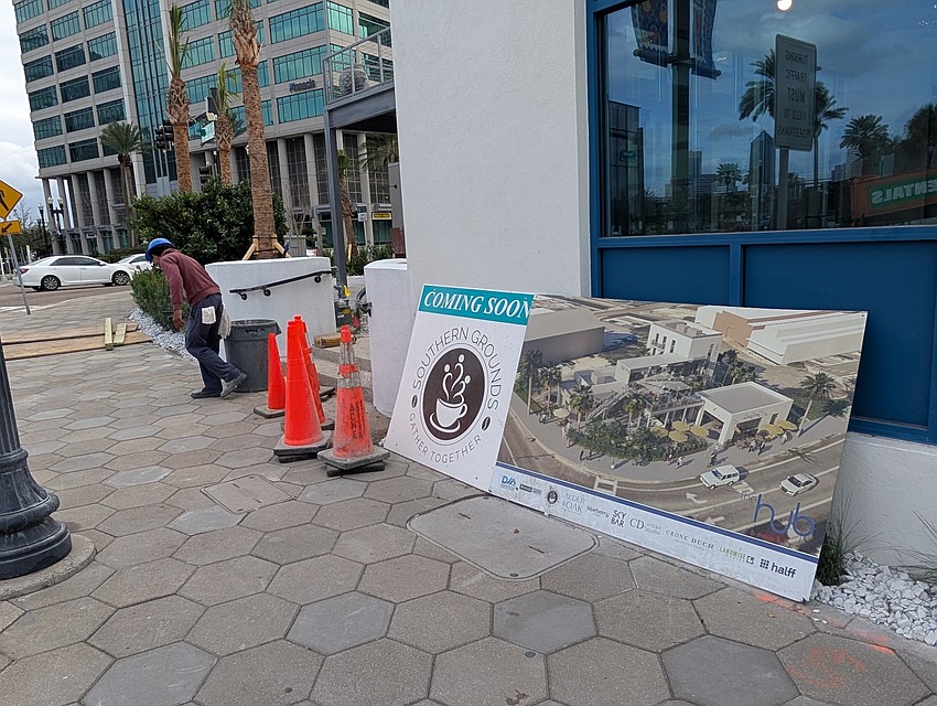 The HUB Brooklyn dining concept is at 400 Riverside Ave. It will include Southern Grounds coffee shop; a Mediterranean-themed full-service restaurant called Alder & Oak; and the rooftop Zorba’s Bar. The HUB Brooklyn dining concept is at 400 Riverside Ave. It will include Southern Grounds coffee shop; a Mediterranean-themed full-service restaurant called Alder & Oak; and the rooftop Zorba’s Bar.