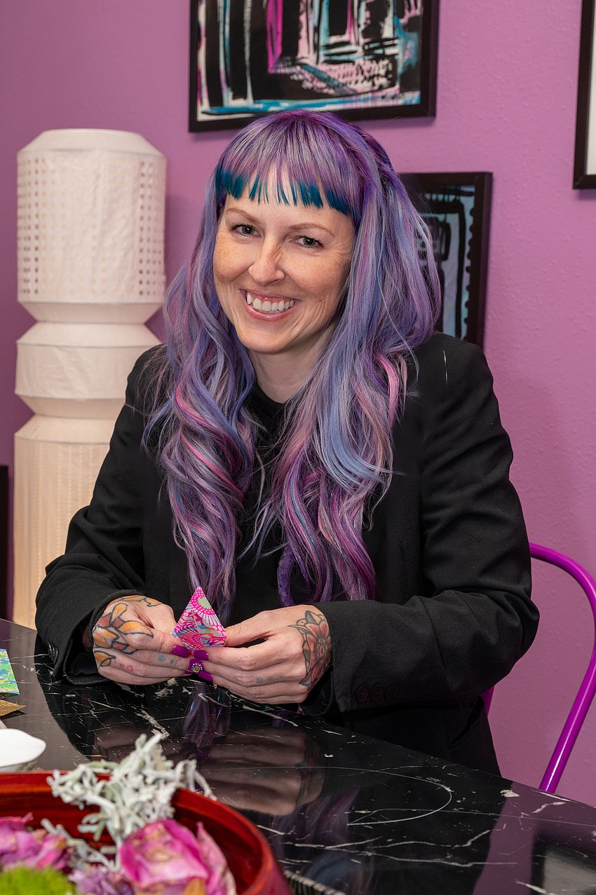 Megan Howell dubbed her art studio in downtown Sarasota 