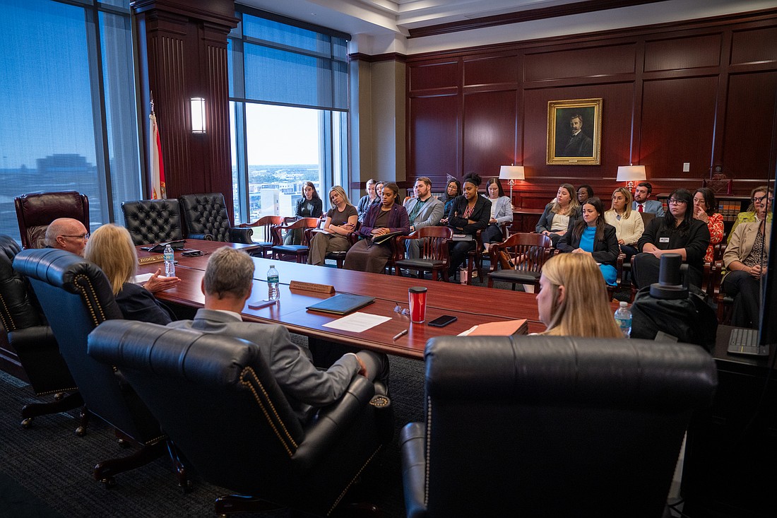 The Young Lawyers Institute allows members opportunities to learn from and connect with judges in their specialized area of law.