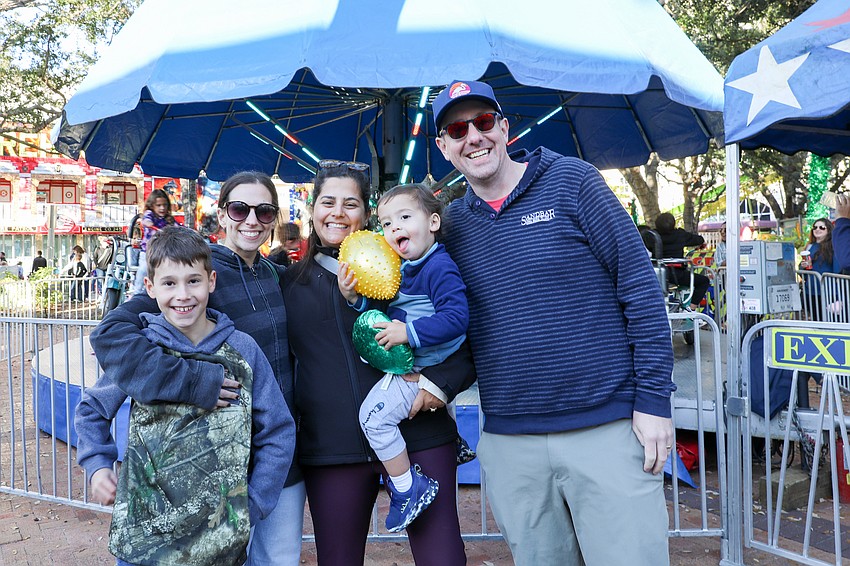 Minnesotans Adam Benvenisti and Talia Singer with Yaara, Ethan and Anthony Lansing.