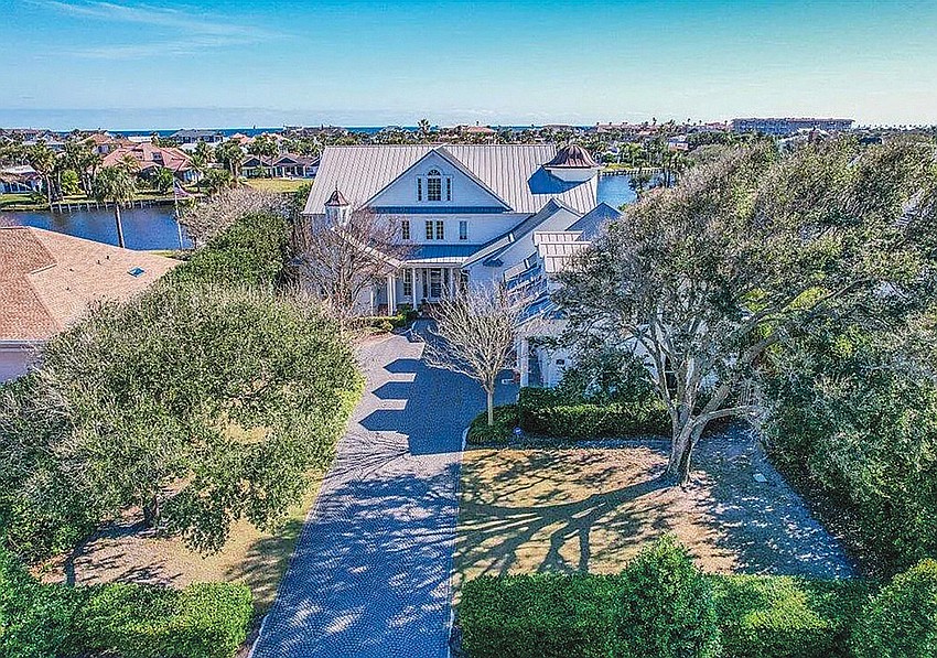 Jennifer White was the agent that sold this waterfront home at 535 Lake Road in Ponte Vedra Beach for $4.9 million. It features four bedrooms, five full and one half-bathrooms, elevator, porches, office, patio, generator and three-car garage.
