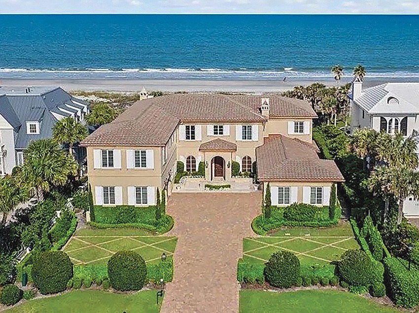 Jennifer White was the agent who sold this oceanfront home at 57 Ponte Vedra Blvd. in Ponte Vedra Beach for $18.75 million. The two-story home features six bedrooms, six full and one half-bathrooms, wine cellar, elevator, porch, balcony, deck and pool.