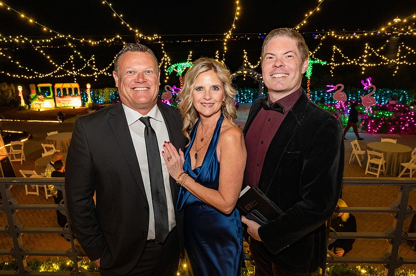 Jim and Michelle Butler with Christopher Hird