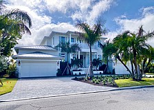 The home at 118 N. Warbler Lane sold for $6,345,000.