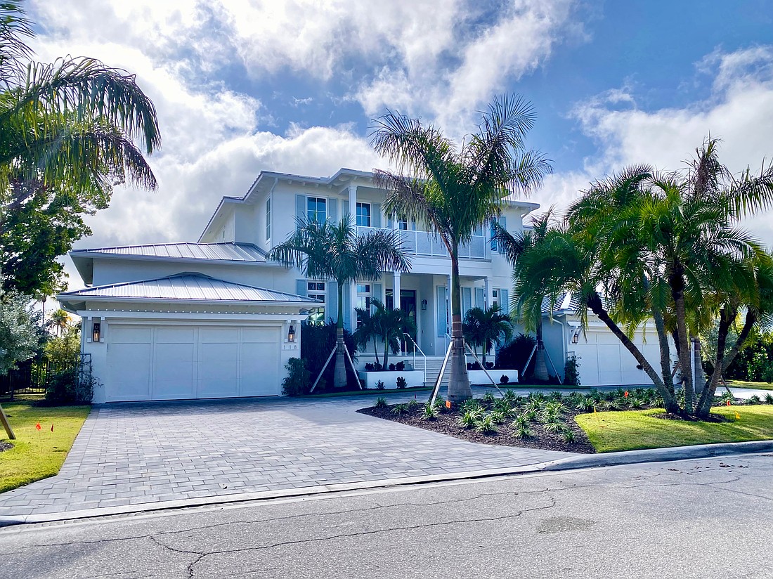 The home at 118 N. Warbler Lane sold for $6,345,000.
