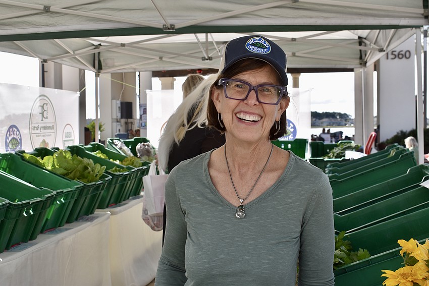 Colleen Blumenthal is a local farmer. Blumenberry Farms is located off of Lorraine Road in Sarasota.