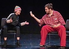 Samara Siskind's "Strangers Off a Train" premiered at Theatre Odyssey's Ten-Minute Play Festival in 2025.