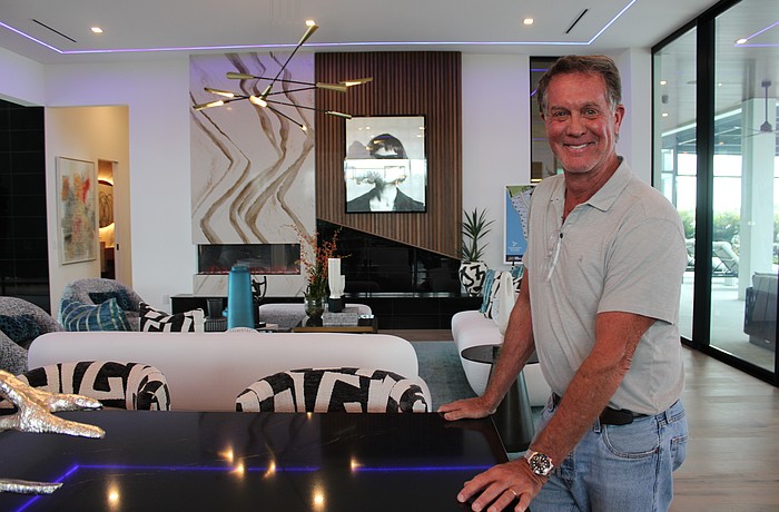 Builder John Cannon says he didn't build the Oulina in Waterside to sell, but rather to use as an "idea home."