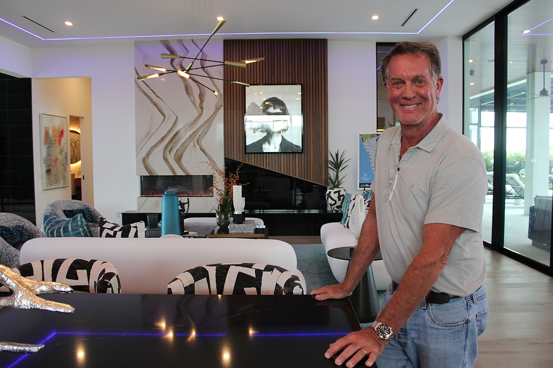 Builder John Cannon says he didn't build the Oulina in Waterside to sell, but rather to use as an "idea home."