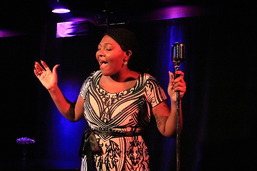 Leniece Rose Fegundes last performed "Lady Day at Emerson’s Bar & Grill" at CRT in 2021. Courtesy photo by Mike Kitaif