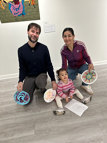 The Garrido Lares Family: Diego, Marieel and their daughter Historia. Courtesy photo