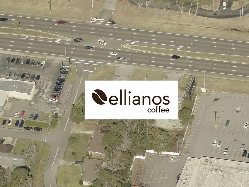 Ellianos Coffee is planned on 0.72 acres at 8700 Beach Blvd. at Killarney Drive west of the Walmart Supercenter and across Beach from Gates of the Promenade, which is a shopping center anchored by Rowe’s IGA Supermarkets.