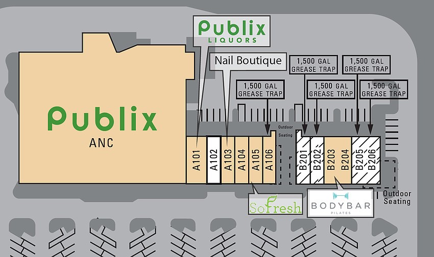 SoFresh plans a restaurant at 75 Irondale Road, Unit 105, in the strip of stores next to Publix in the Marketplace at Nocatee shopping center. SoFresh plans a restaurant at 75 Irondale Road, Unit 105, in the strip of stores next to Publix in the Marketplace at Nocatee shopping center.