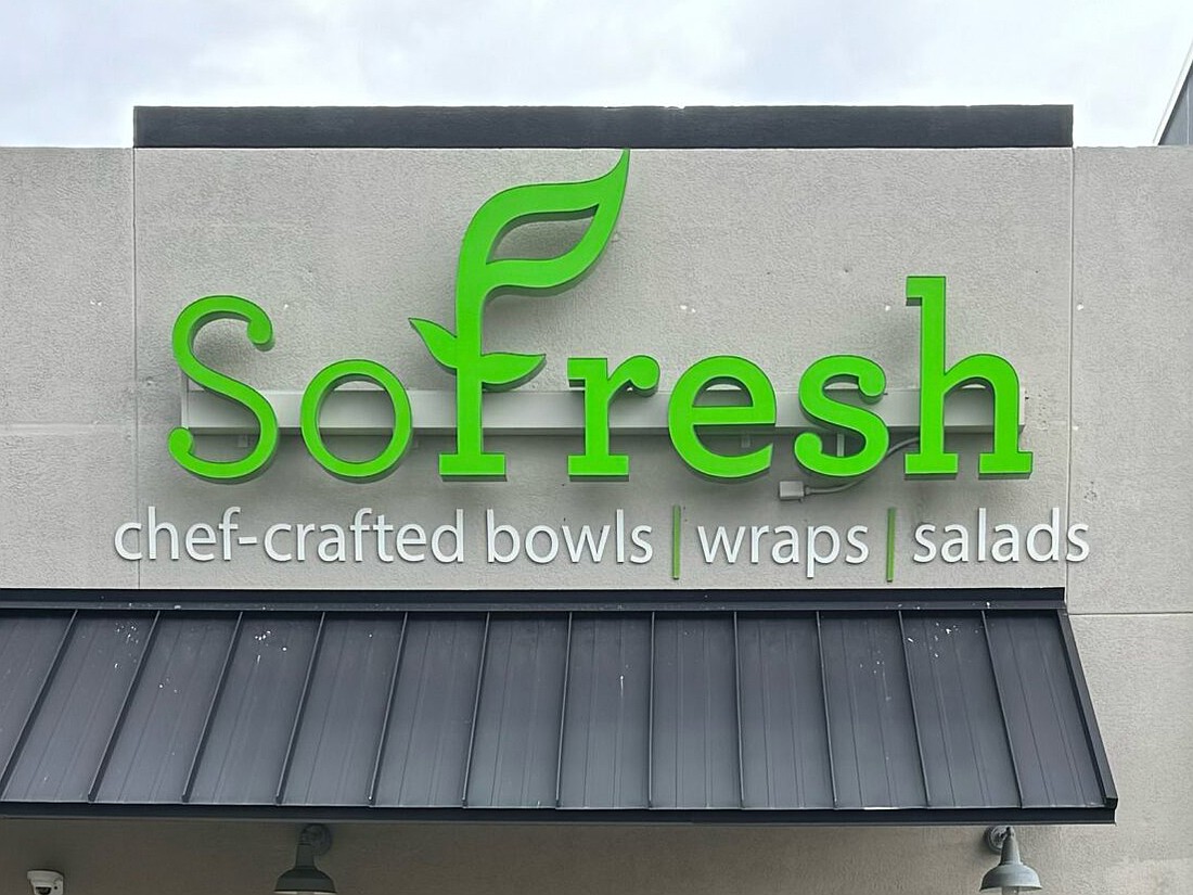 SoFresh plans a restaurant at 75 Irondale Road, Unit 105, in the Marketplace at Nocatee.