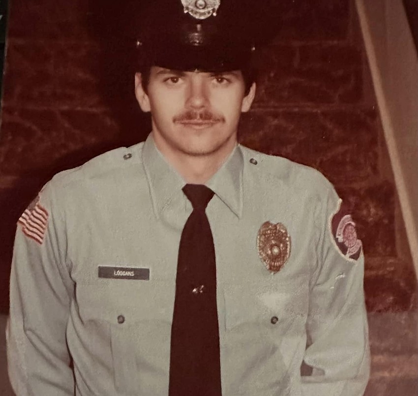 William Loggans spent years in law enforcement before becoming a teacher. William Loggans spent years in law enforcement before becoming a teacher.