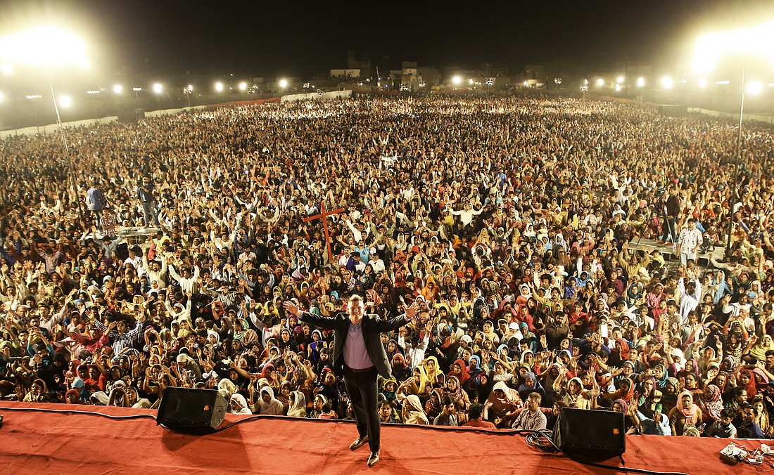 Chris Mikkelson has devoted much of his time evangelizing in Pakistan.