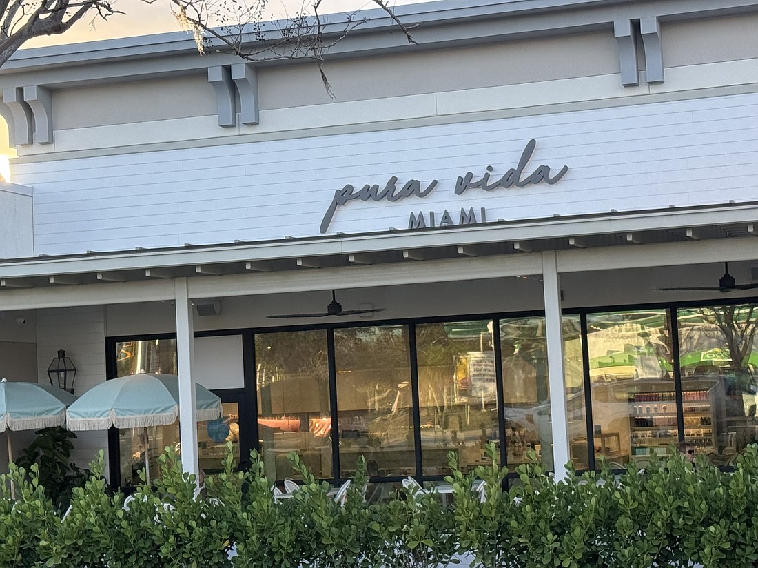 Pura Vida Miami is at 4994 S. Tamiami Trail, Unit 100, in Sarasota.