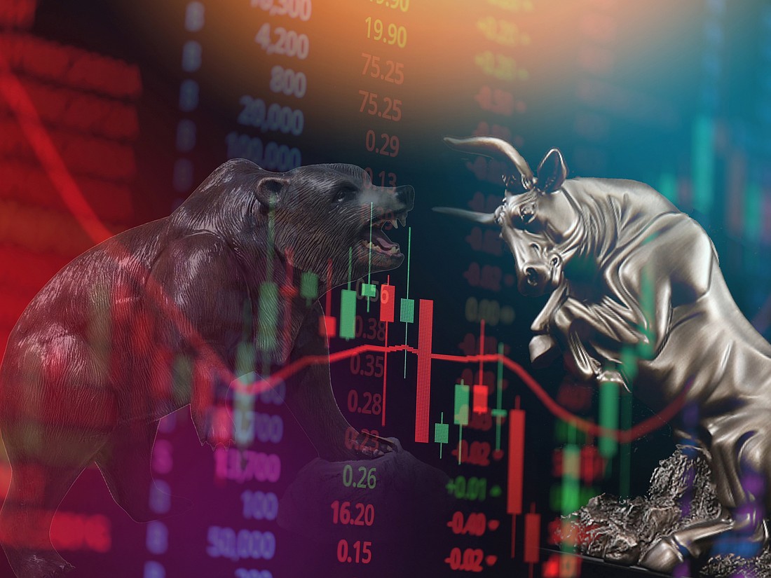 While the major stock indexes reached record highs and produced double-digit percentage gains, 15 of the 19 publicly traded companies headquartered in the Jacksonville area dropped in price last year.