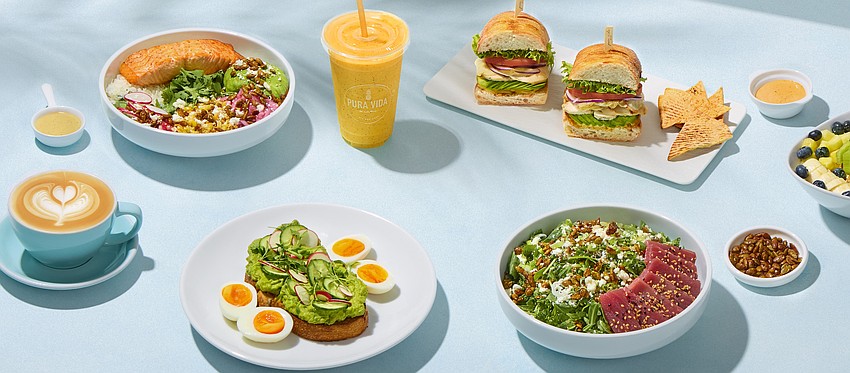 The restaurant focuses on fruits, vegetables and proteins.