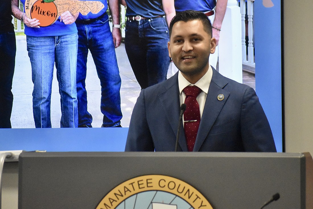 Tal Siddique is this year's chair of the Manatee County Board of County Commissioners.