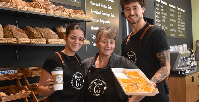Sarasota's Alyssa Freniere, Beate “Mama G” Goldstein and Blair Sellers are the people behind the new Mama G's location at University Town Center.