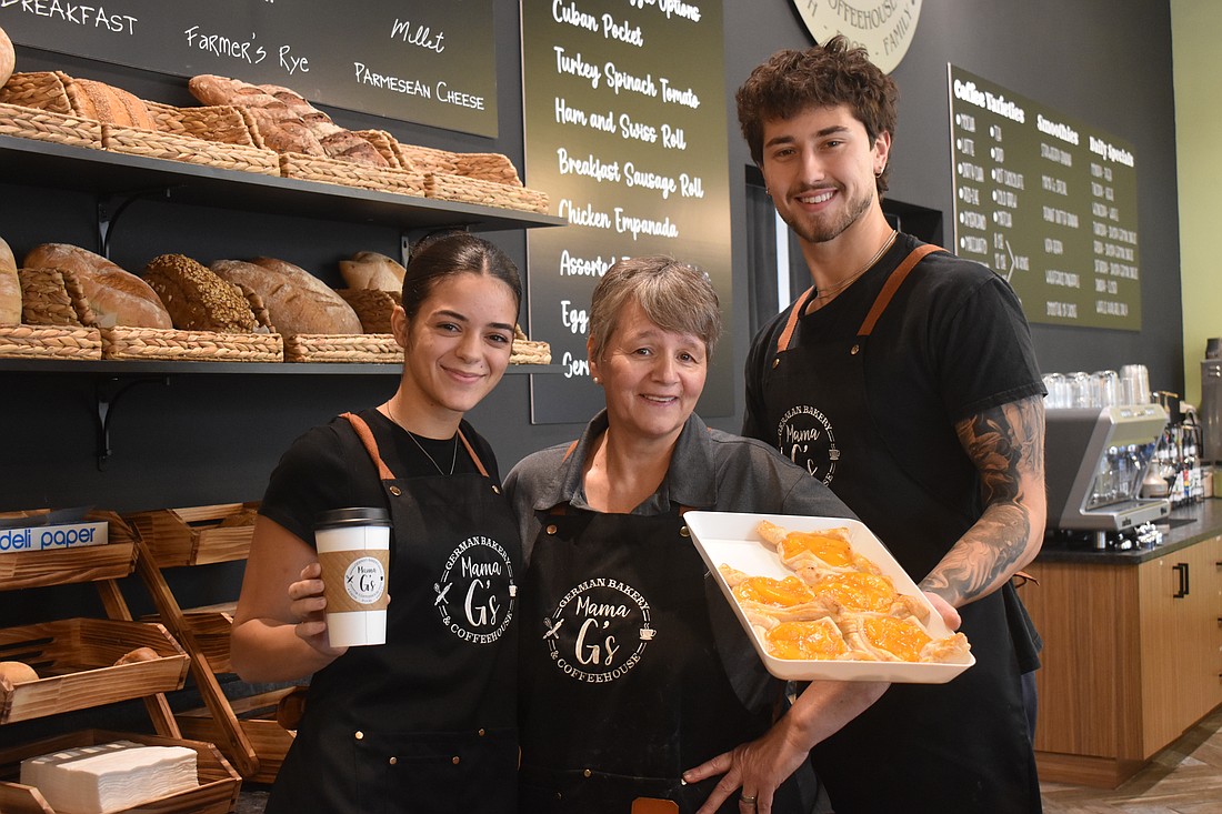 Sarasota's Alyssa Freniere, Beate “Mama G” Goldstein and Blair Sellers are the people behind the new Mama G's location at University Town Center.