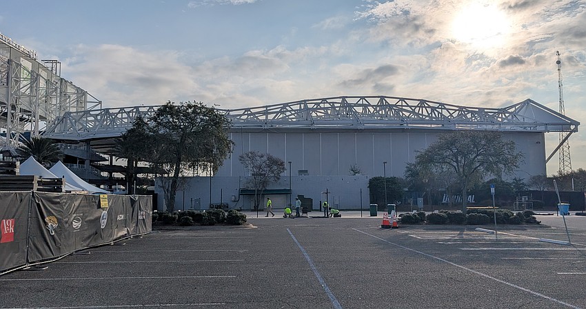 During the EverBank Stadium renovations, Daily’s Place, the amphitheater adjacent to the stadium, is set to close for two years.