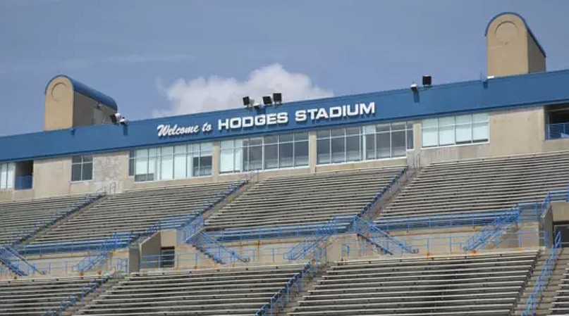 The Sporting JAX women’s professional soccer club plays home games at Hodges Stadium at the University of North Florida.