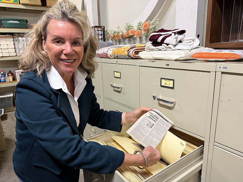 Kristi Karst Gomen, the executive director of the Winter Garden Heritage Foundation, takes any chance she has to go through the archives. She has found articles on her family.