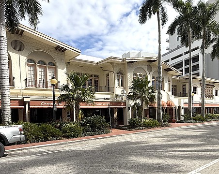 Seaward Development is seeking a parallel facade administrative adjustment for its frontage along South Palm Avenue.