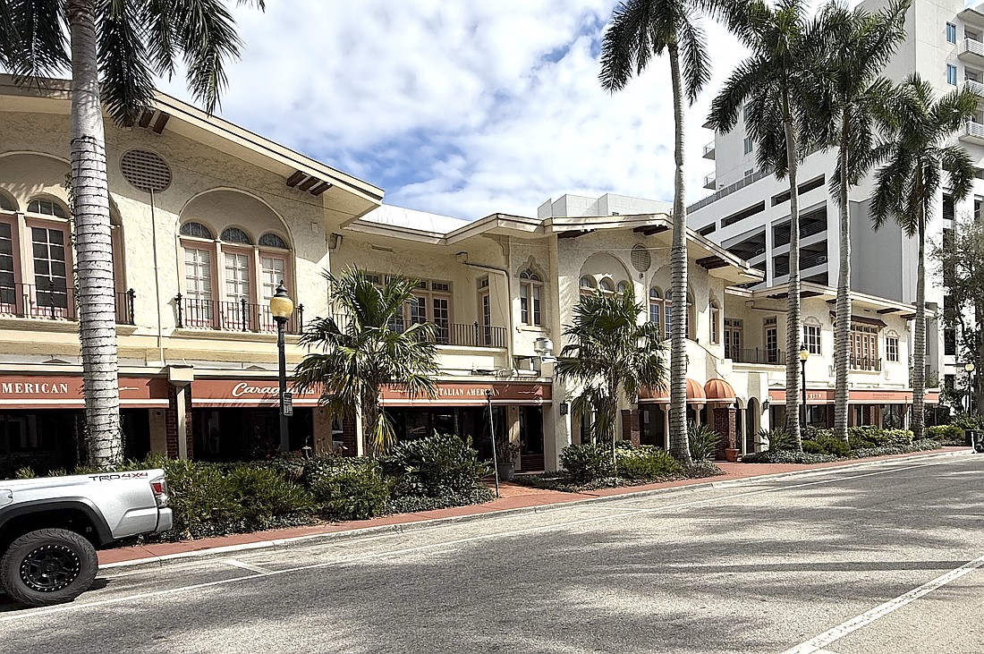 Seaward Development is seeking a parallel facade administrative adjustment for its frontage along South Palm Avenue.