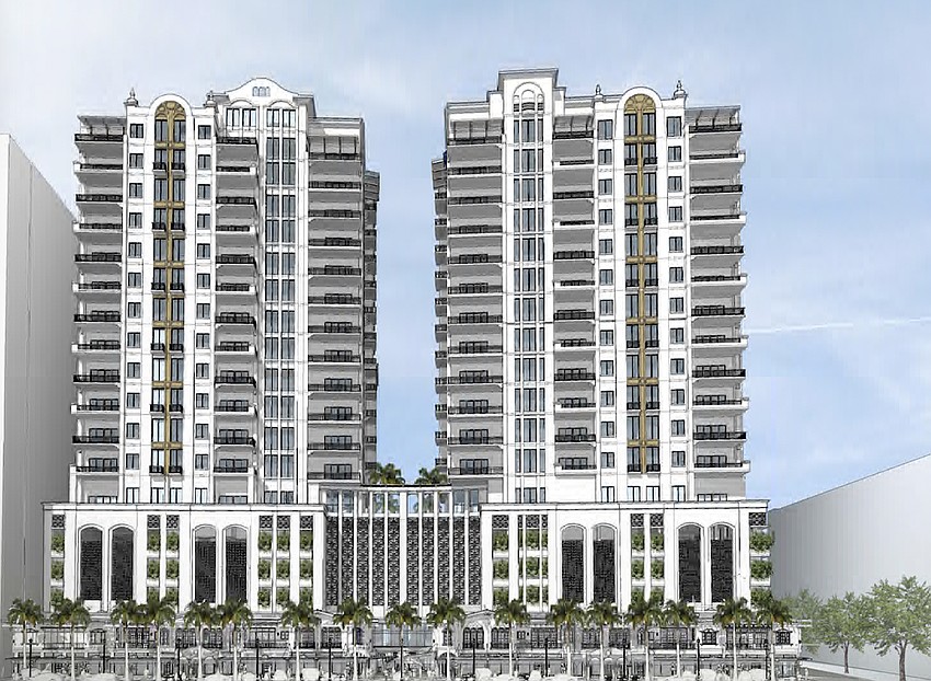 Latest rendering of the Mira Mar Residences.