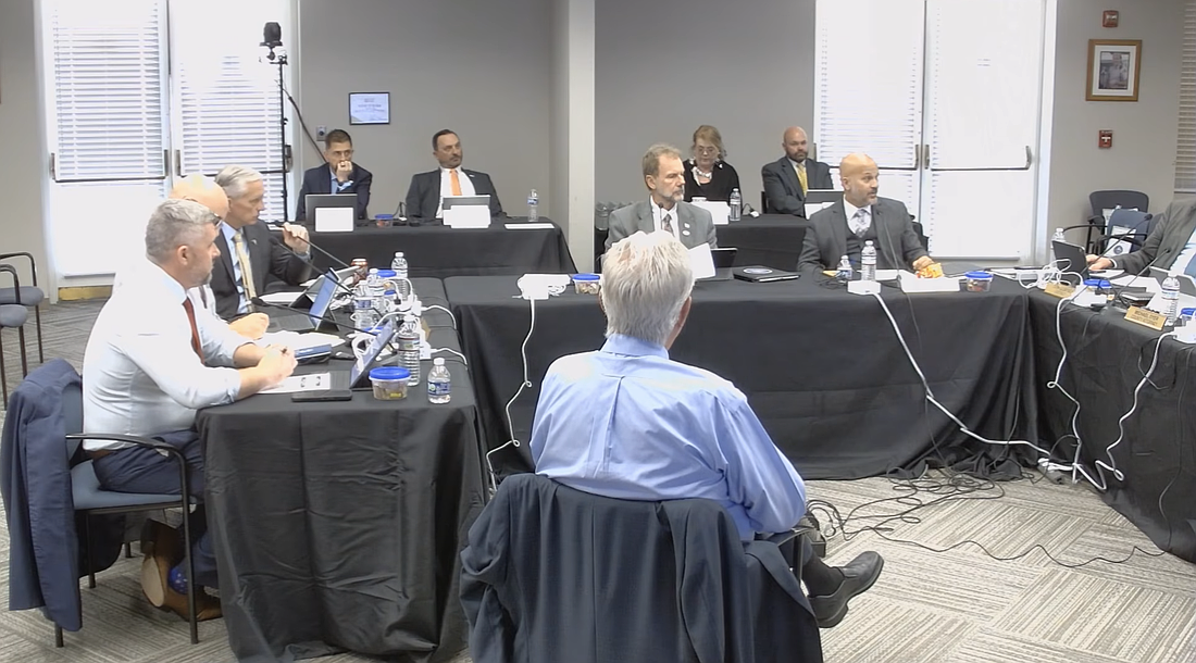 The Volusia County Council held a goal-setting workshop on Thursday, Jan. 8. Screenshot courtesy of Volusia County's YouTube livestream